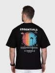 Essentials TrendFlow T-Shirt Μαύρο-Front