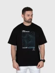 New Dimensions T-Shirt Μαύρο-front